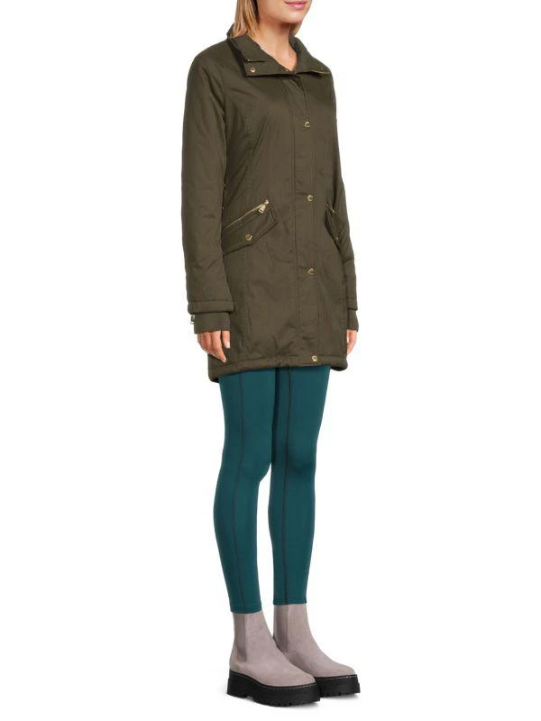 GUESS Faux Fur Lined Hooded Jacket 3
