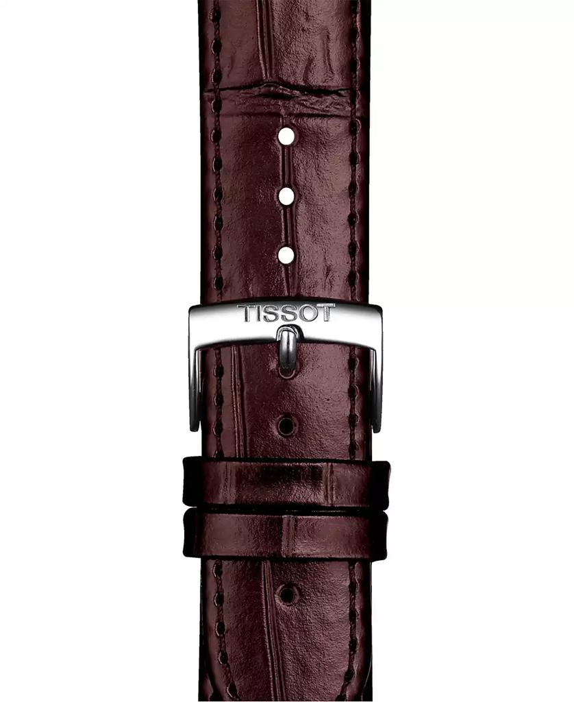 Tissot Official Interchangeable Brown Leather Watch Strap