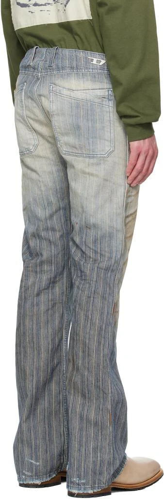 Diesel Blue Bootcut D-Moorix 09l55 Jeans 3
