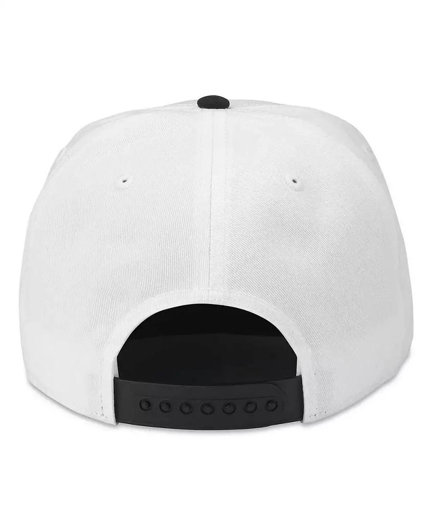 American Needle Men's White/Black Chicago Blackhawks Roscoe Washed Twill Adjustable Hat 3