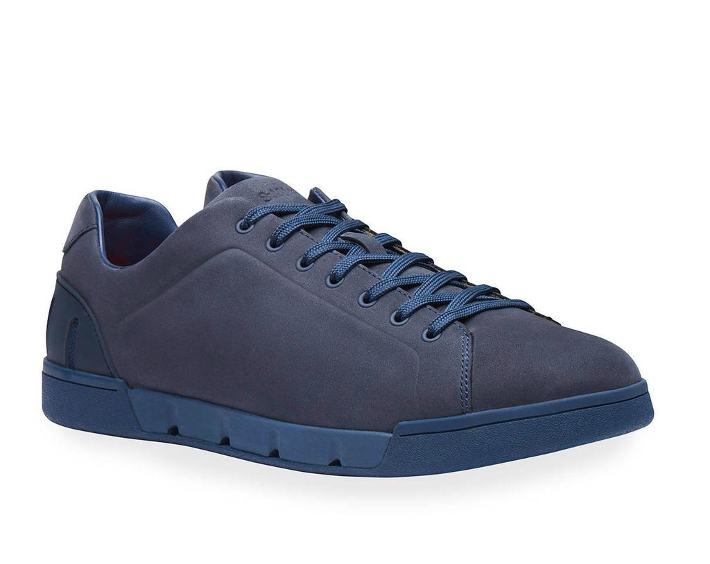 Swims Men's Breeze Leather Sneakers In Navy