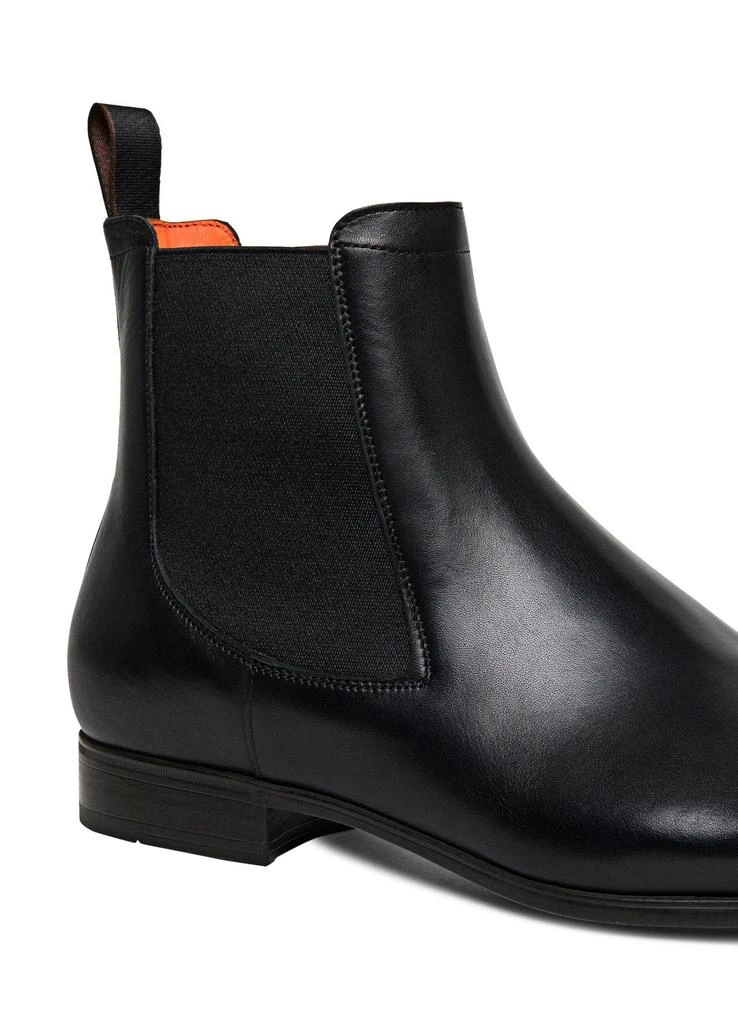 Santoni Leather chelsea boots 4