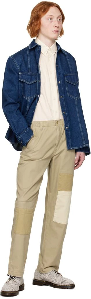 Naked & Famous Off-White Easy Shirt 4