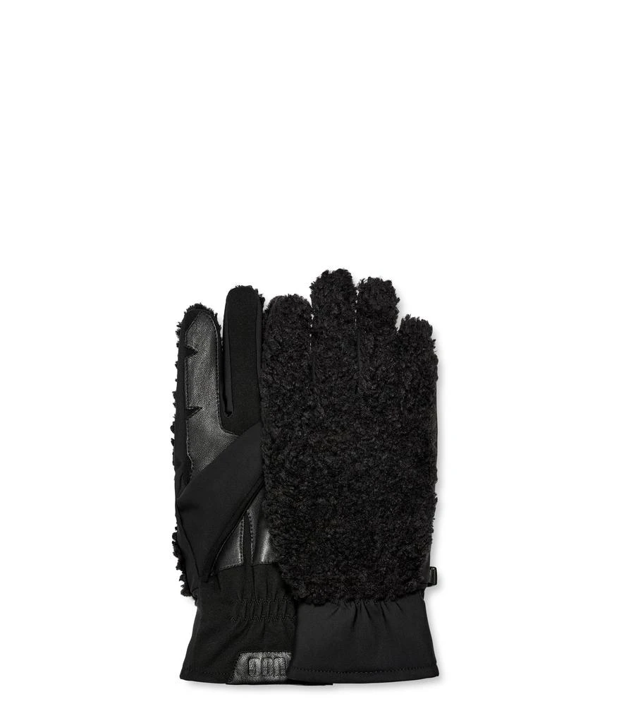UGG Fluff Smart Gloves with Conductive Leather Palm 2