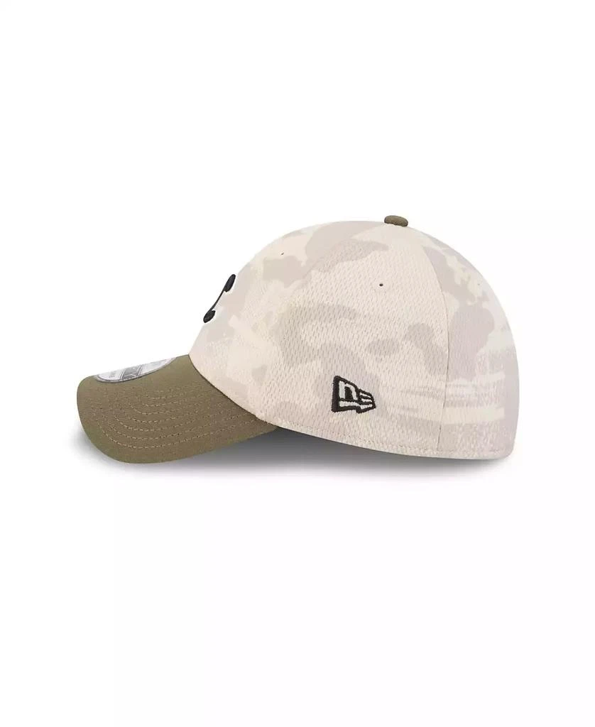 New Era Men's Light Beige/Olive Chicago Cubs 2025 Armed Forces Day 39THIRTY Flex Hat 4