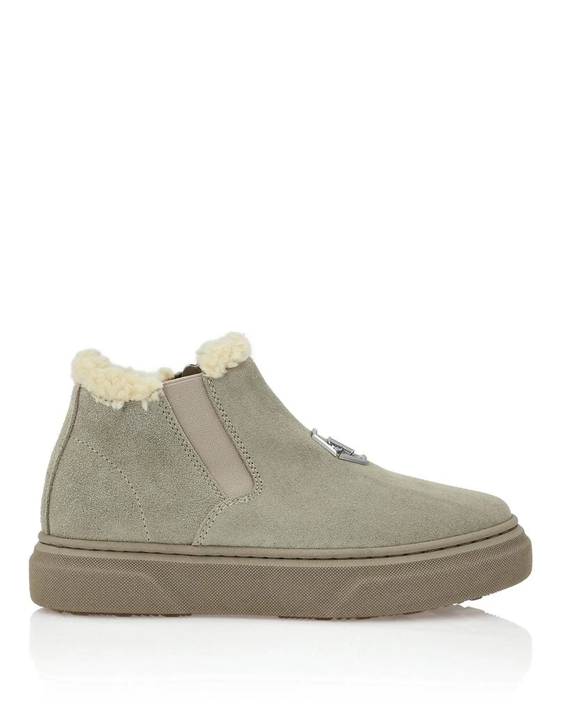Philipp Plein Eco Shearling Suede Anckle Boots 2