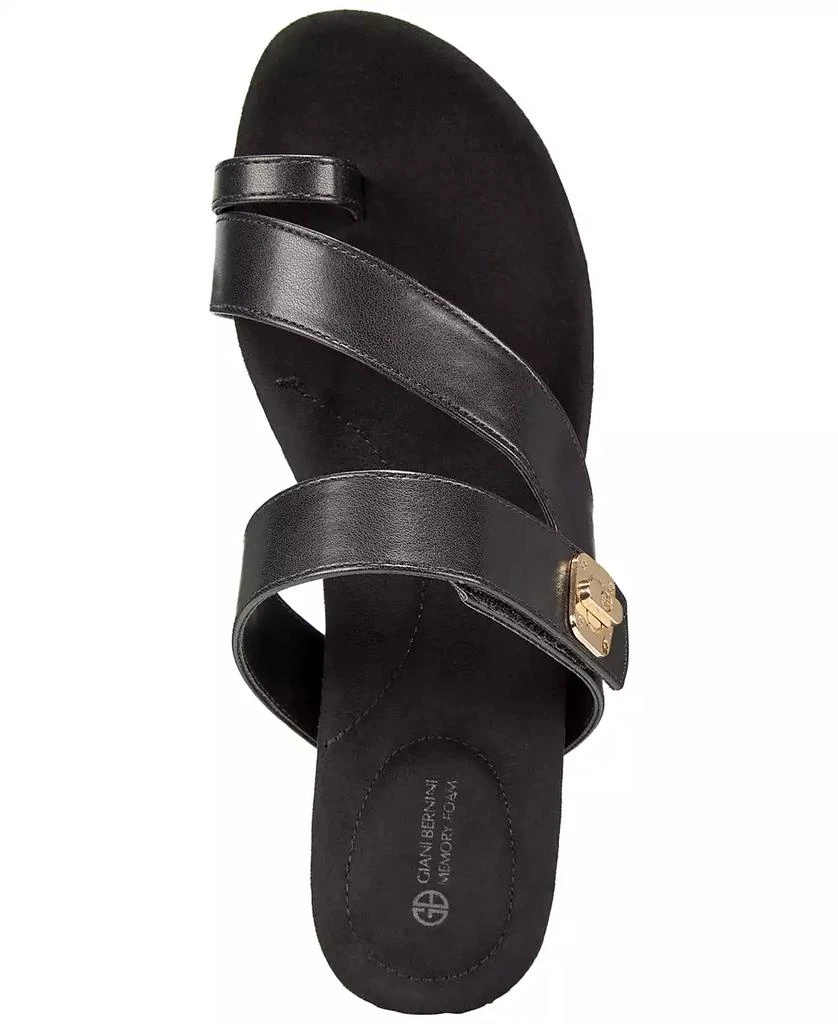 Giani Bernini Women's Rilleyy Memory Foam Footbed Flat Sandals, Created for Macy's 9