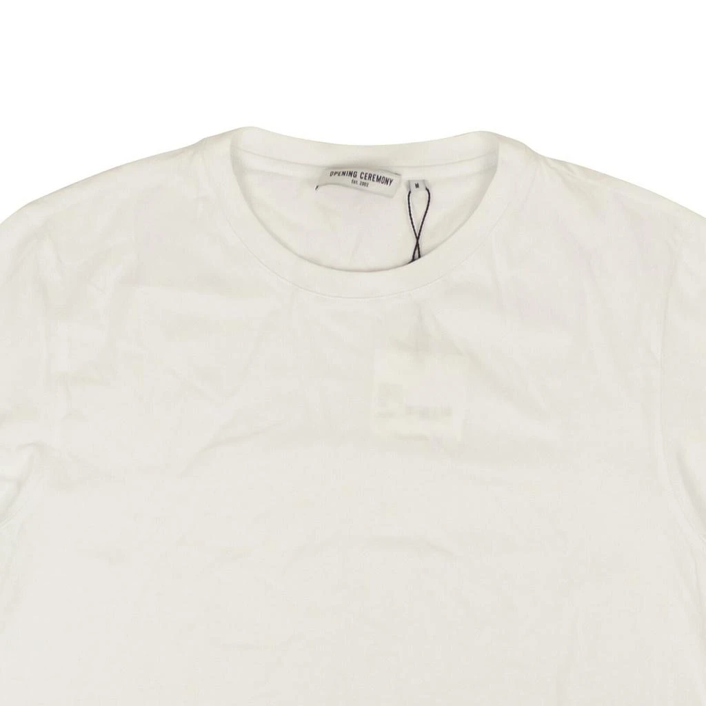 Opening Ceremony Chalk White Cotton Blank OC T-Shirt 2