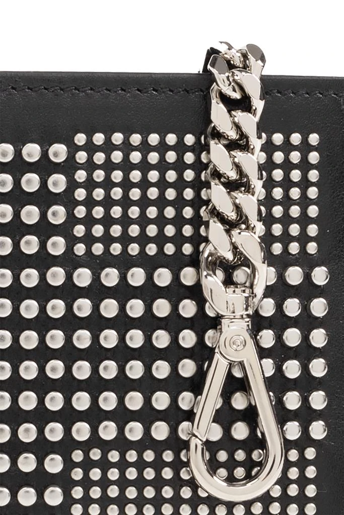 Alexander McQueen Leather wallet on chain 5