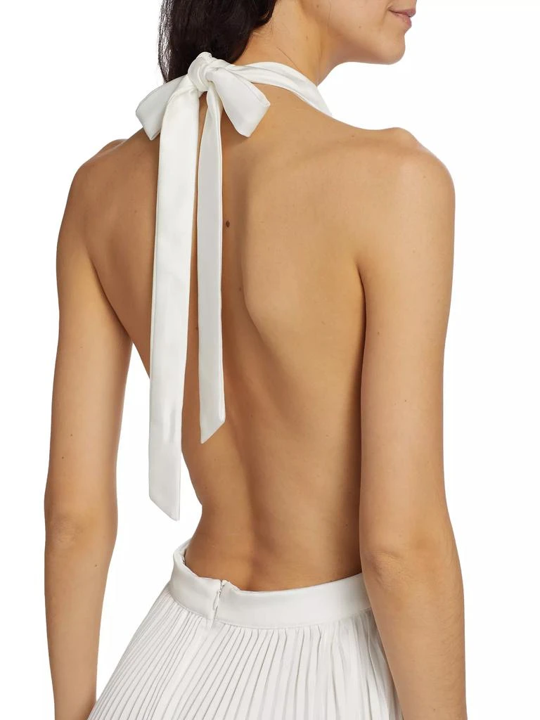 L'Idée Renaissance Sleeveless Pleated Gown 6