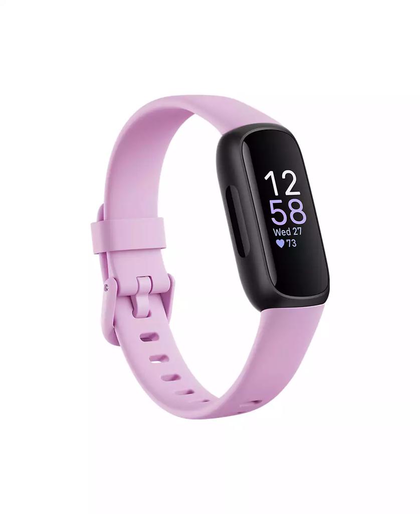 Fitbit Inspire 3 Lilac Bliss Wellness Tracker Watch, 19.5mm