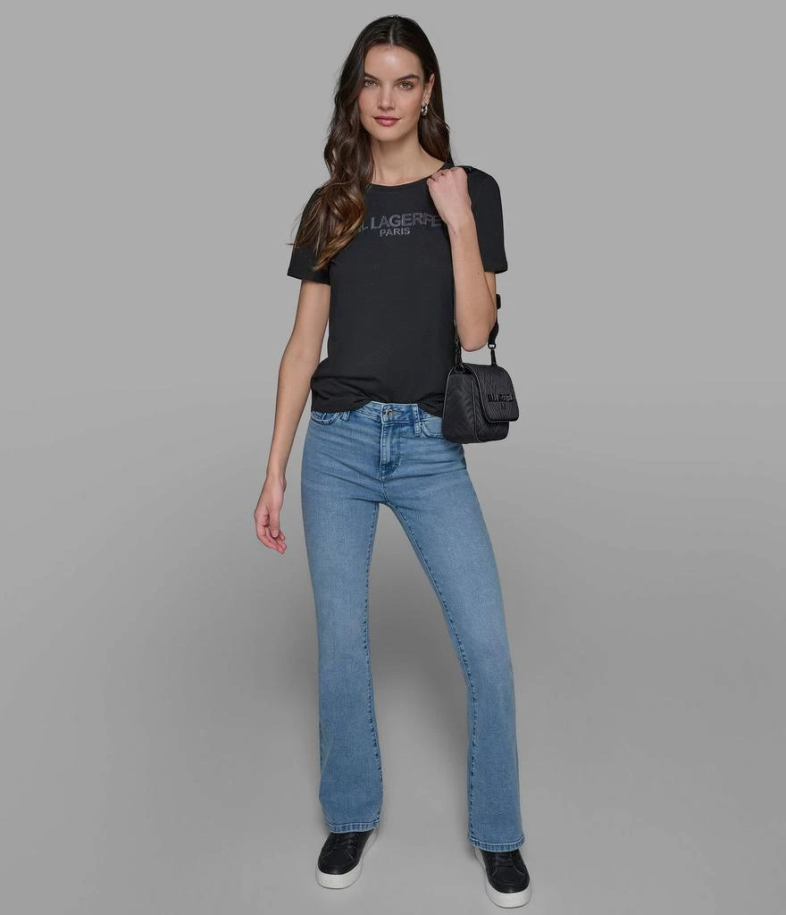 Karl Lagerfeld Paris IRRIDESCENT LOGO TEE 6