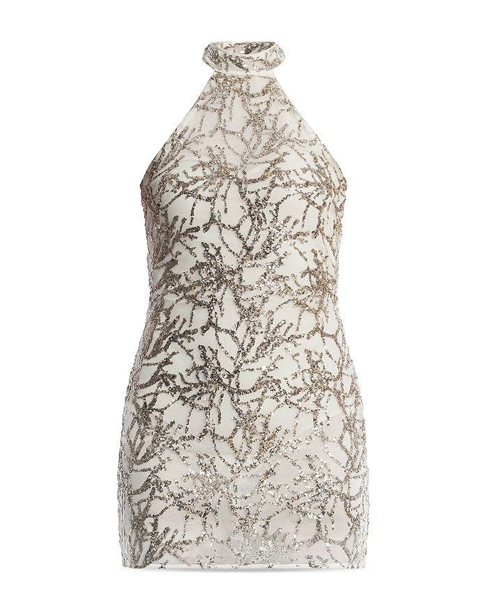 BCBG Sequined Halter Dress  On Sale Now with Up to 48% Off | Discover  Exclusive Deals & Savings at BeyondStyle  Authentic BCBG women|dress with  Limited-Time Discounts, Free Shipping, and Price