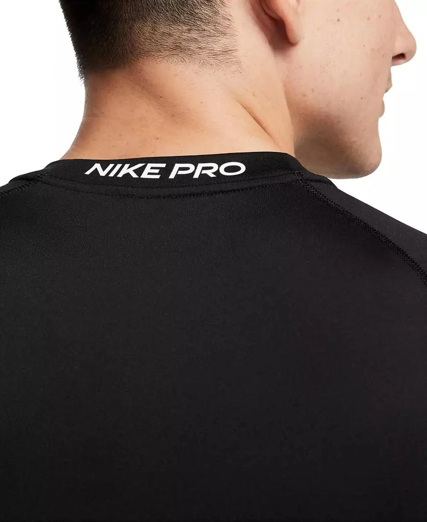 NIKE Men's Pro Slim-Fit Dri-FIT Short-Sleeve T-Shirt 4