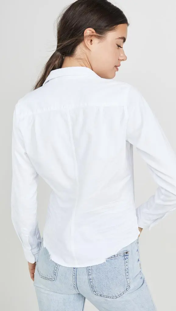 Frank & Eileen Barry Denim Button Down Shirt 2