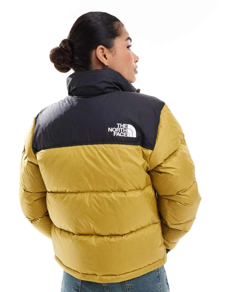 The North Face The North Face 96 Retro Nuptse puffer jacket in khaki 4
