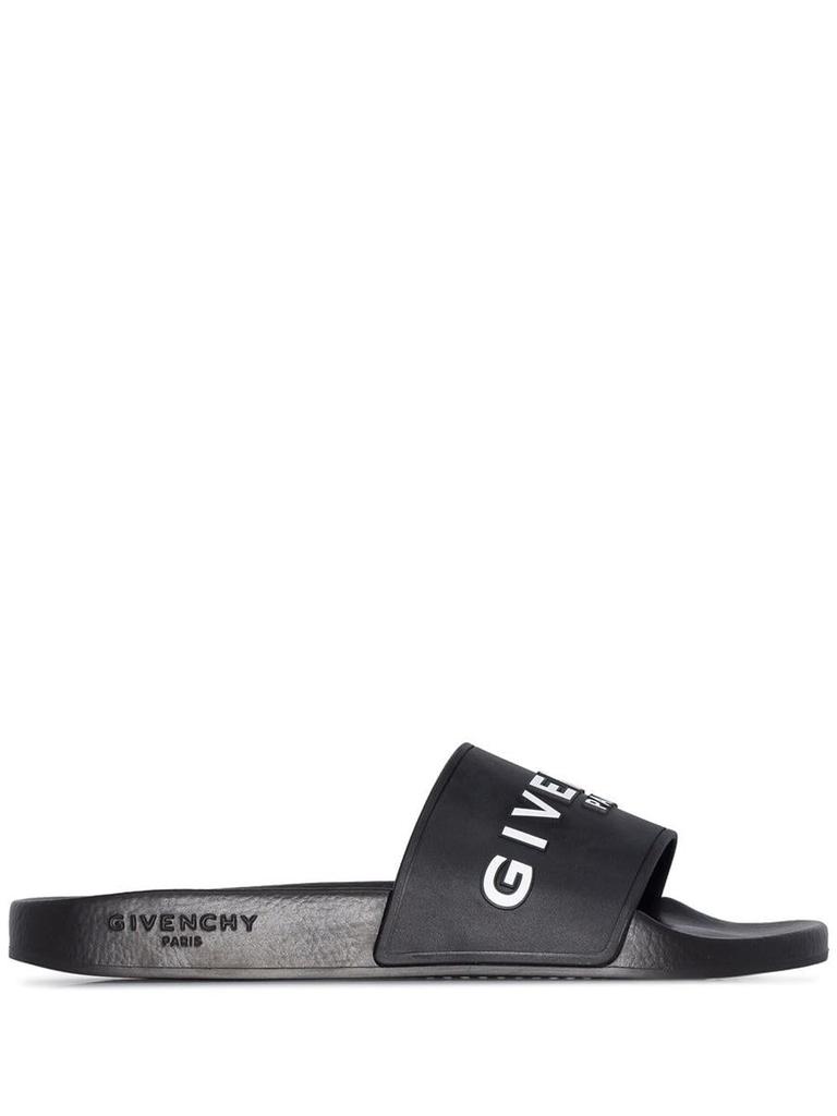 サンダル・ミュール Givenchy Sandals ラフィア使用！Givency□4Gリキッドフラットミュール サンダル