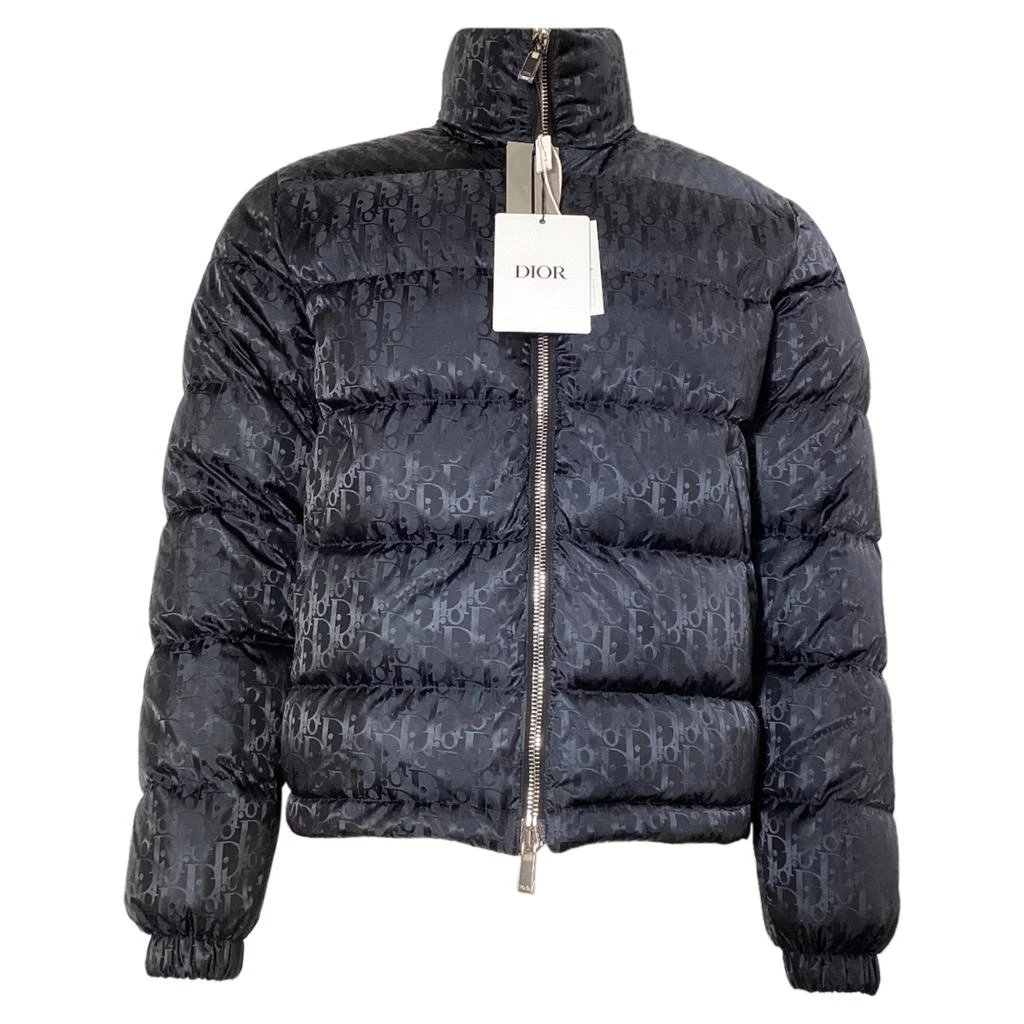 Dior Oblique Puffer Jacket in Black Polyamide 1