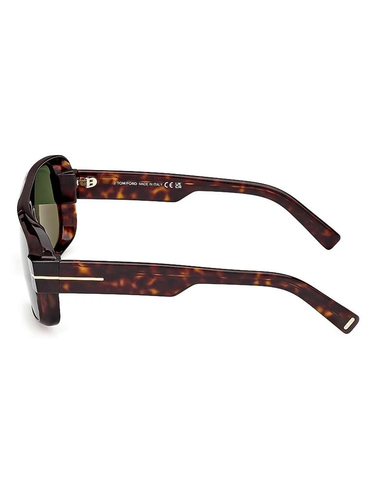 Tom Ford Turner 58MM Navigator Sunglasses - Accessories  display picture 1