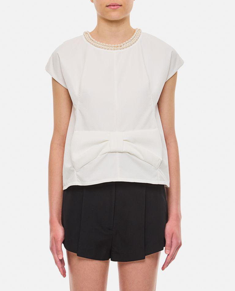 Junya Watanabe Pearl Neckline Blouse