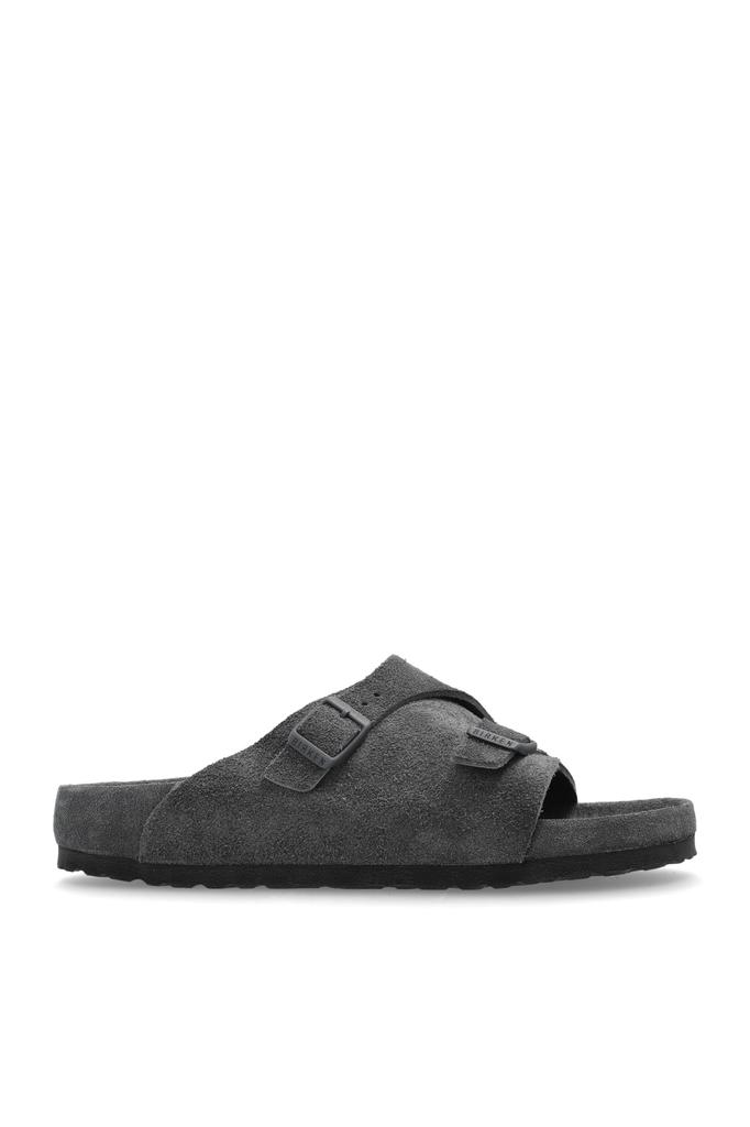 Birkenstock Charcoal suede Zürich slippers - Sandals