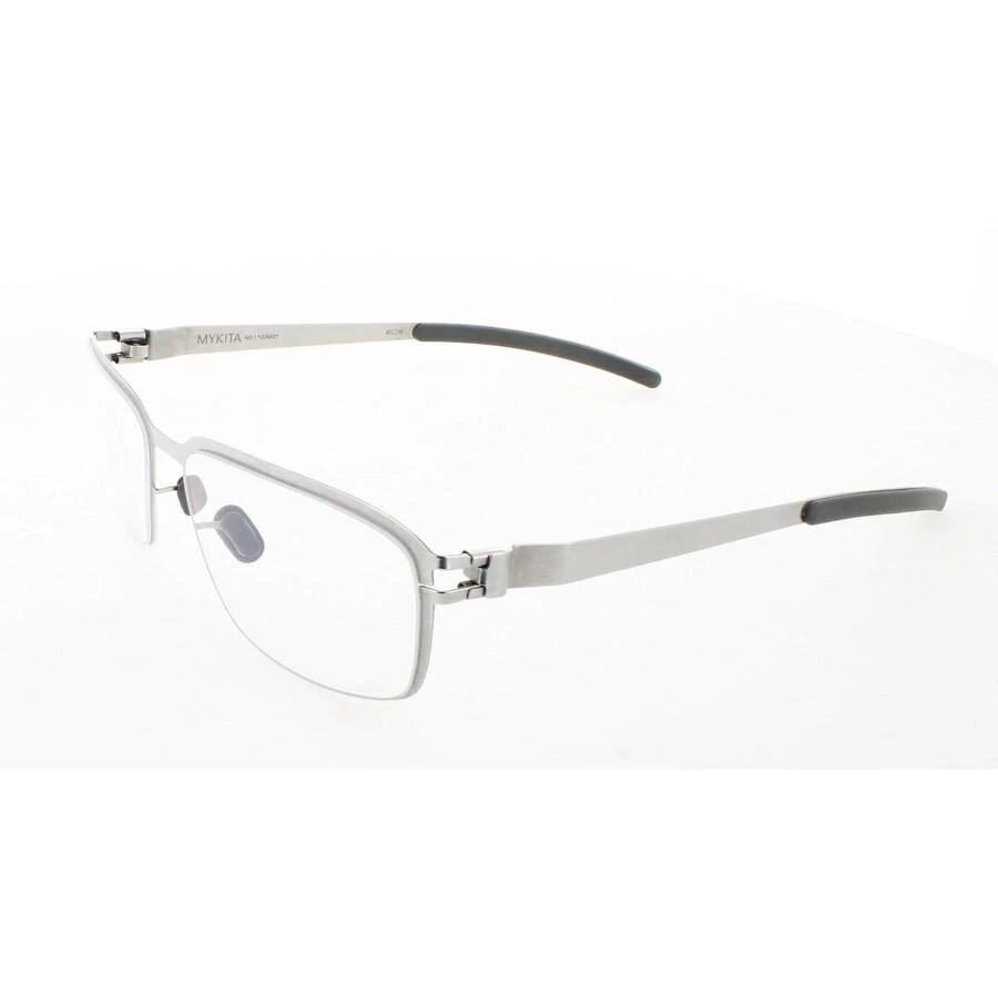 NO1-JONAS-SHINNY-SILVER Demo Pilot Unisex Eyeglasses NO1-JONAS 051 53