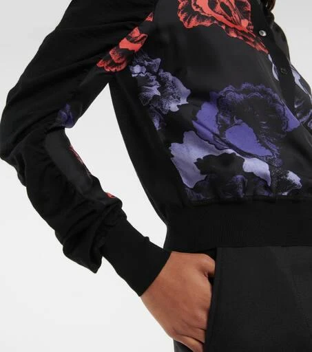 Salvatore Ferragamo Floral virgin wool cardigan 5