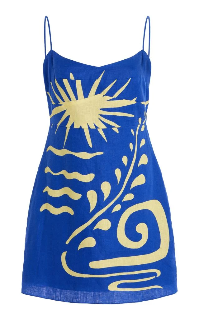 cala de la cruz blue dress Maisha Dress | CALA DE LA CRUZ main image 0