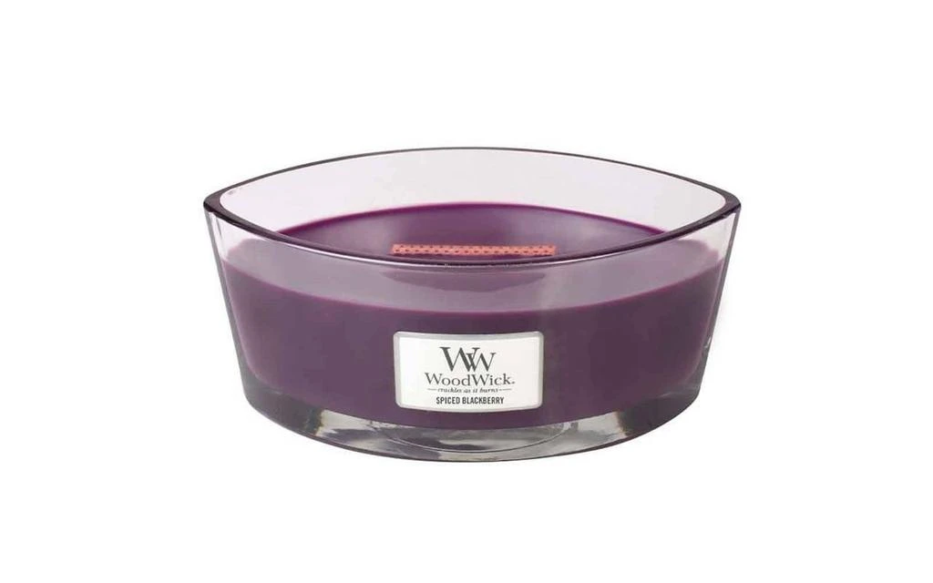 Woodwick WoodWick - Ellipse Candle Spiced Blackberry 1