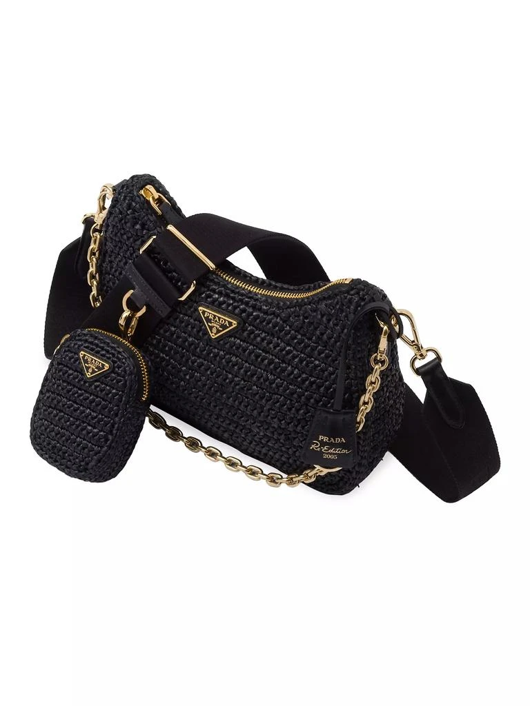 Prada Re-edition 2005 Raffia Bag 3