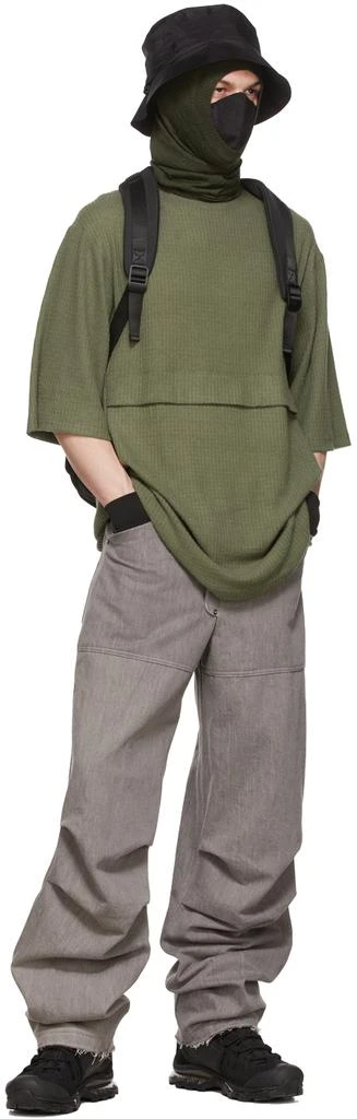 BRYAN JIMENÈZ SSENSE Exclusive Green T-Shirt 4