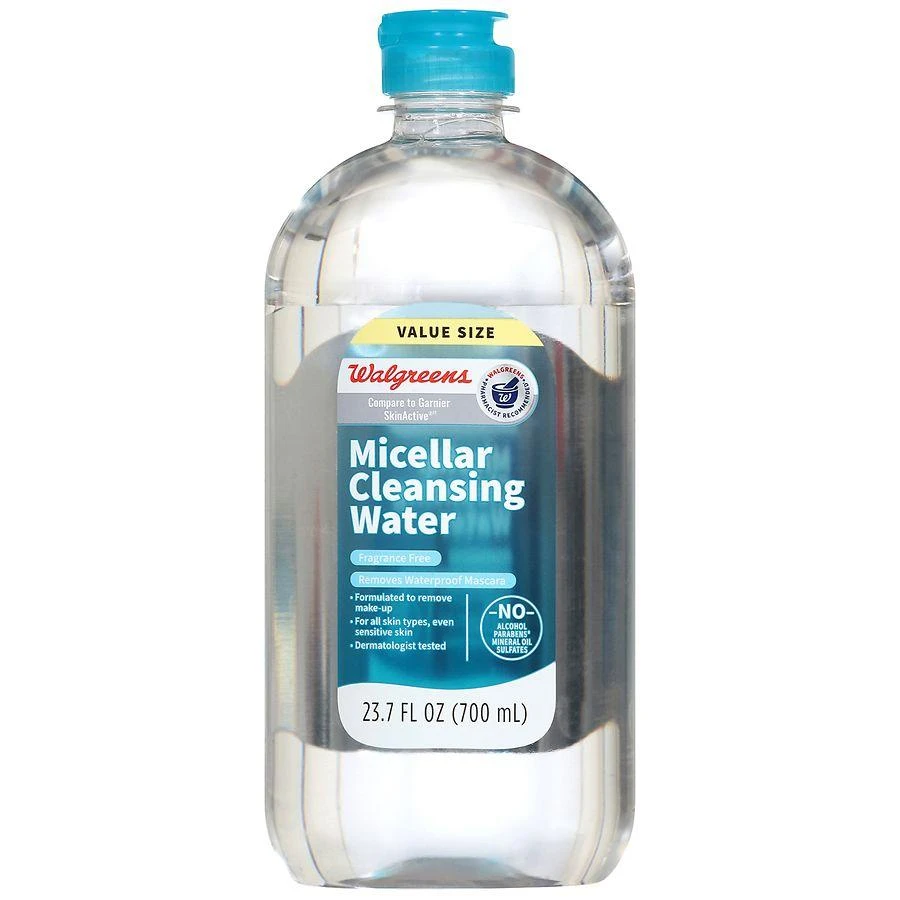 Walgreens Micellar Cleansing Water Fragrance Free 1