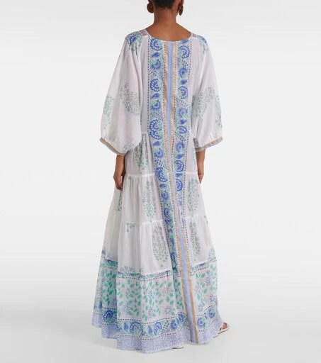 juliet dunn printed cotton maxi dress Printed cotton maxi dress in multicoloured - Juliet Dunn