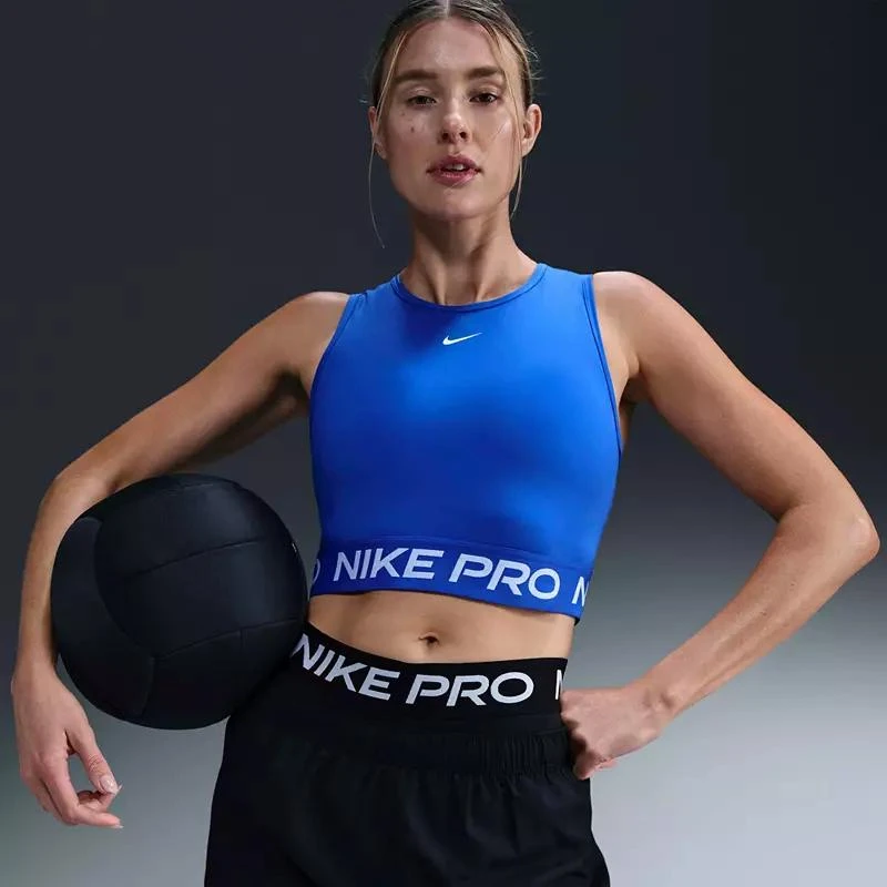 NIKE Nike Women
s Pro Dri-FIT Cropped Tank Top