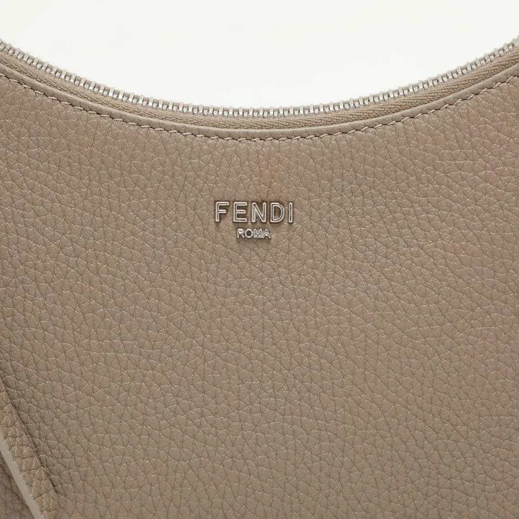 Fendi Fendi Grey Selleria Leather Mini Fendessence Hobo 5