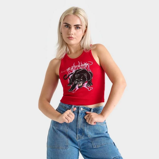 Ed Hardy Women's Ed Hardy Panther Rib Tank 1