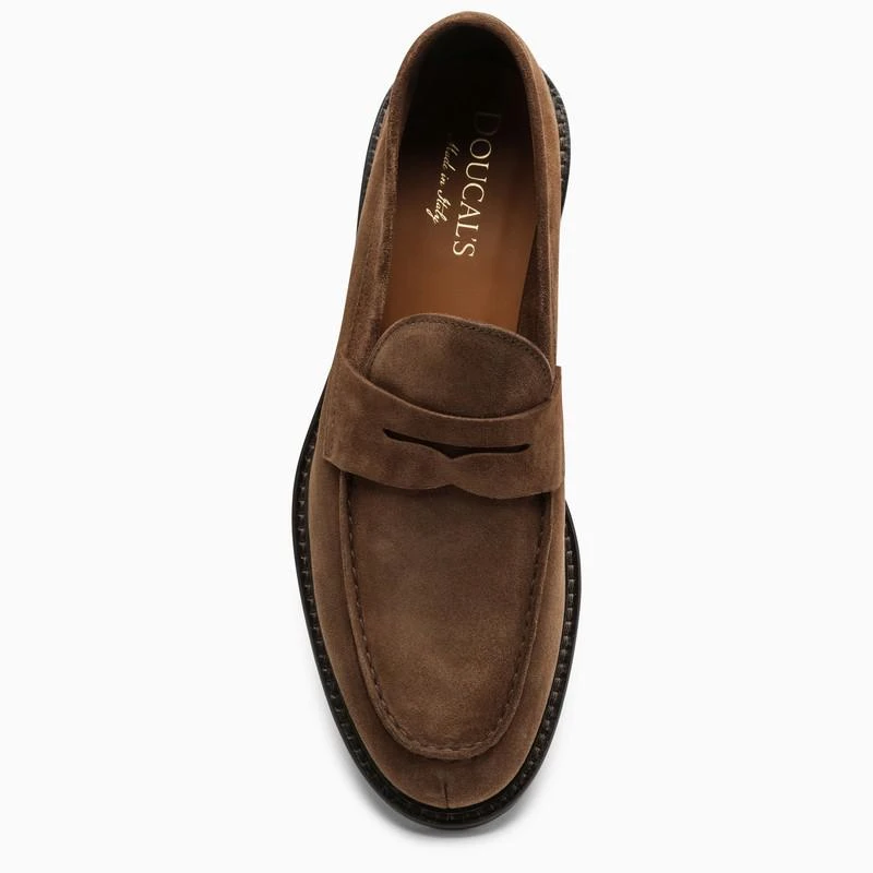 Doucal's Classic suede moccasin 4