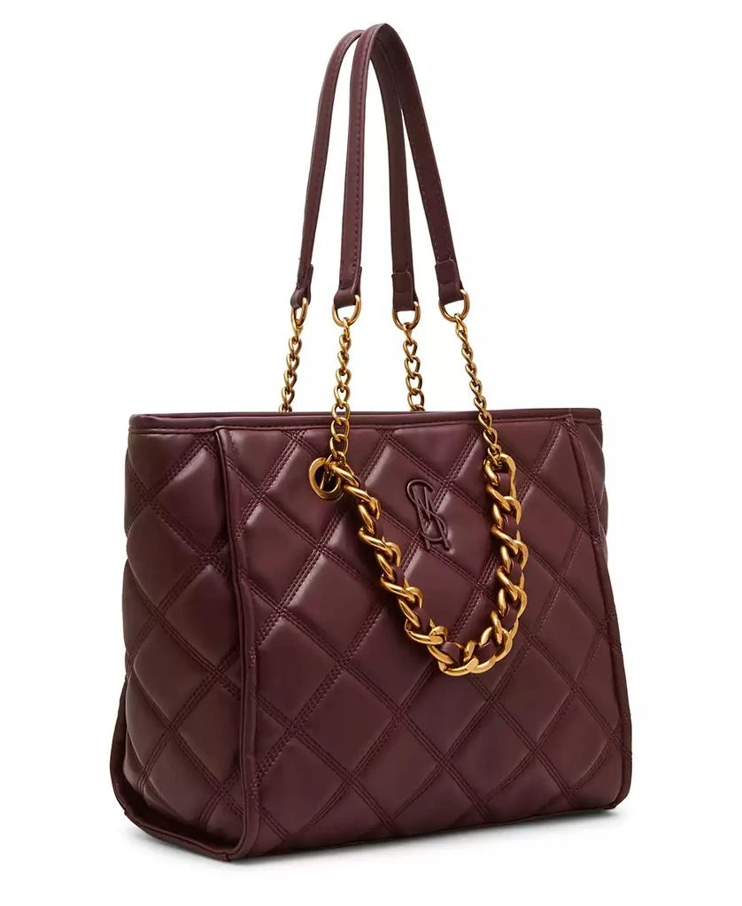 Steve Madden Katt Faux Leather Quilted Tote with Pouch 5
