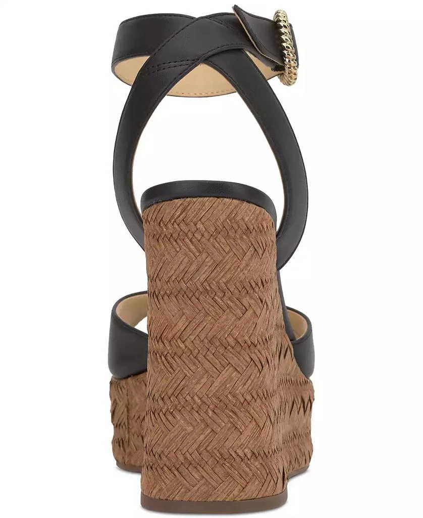 Jessica Simpson Women's Kamindi Ankle-Strap Platform Wedge Sandals 3