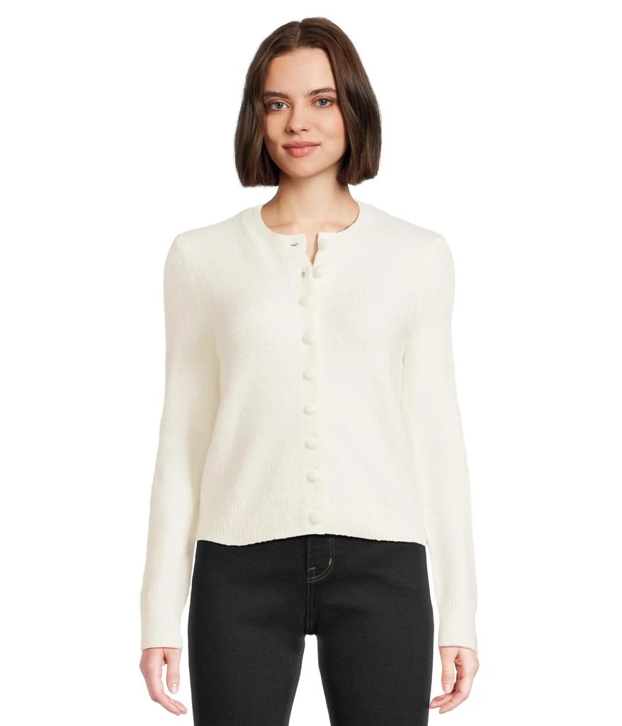 Madewell Cozy Cotton Kensington Shrunken Cardigan 1