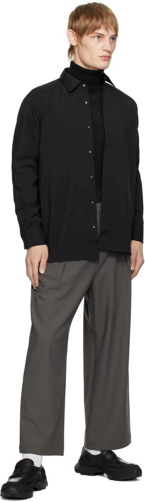 DESCENTE Black Primeflex Long Sleeve Shirt 4