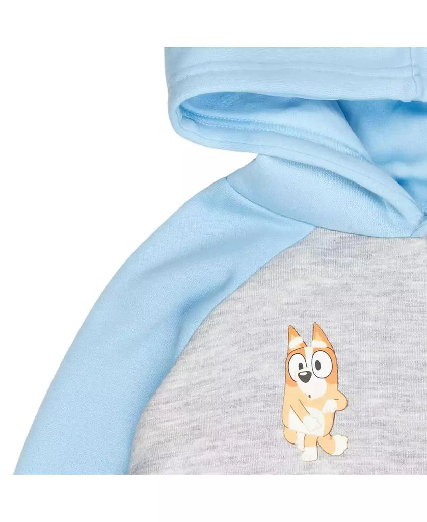 Bluey Toddler Boys Mom Dad Bingo Fleece Hoodie Toddler|Child 4