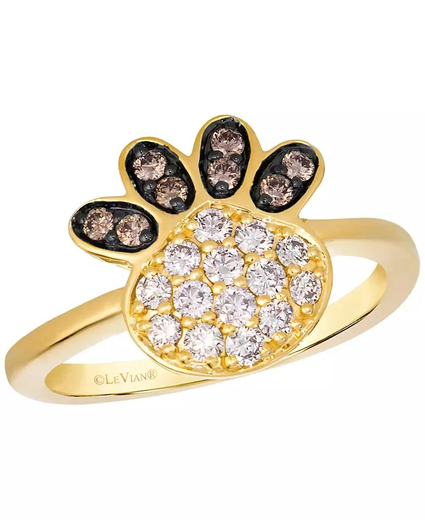 Le Vian Nude Diamond (0.39 ct. t.w.) 
Chocolate Diamond (0.15 ct. t.w.) Ring in 14K Honey Gold 1