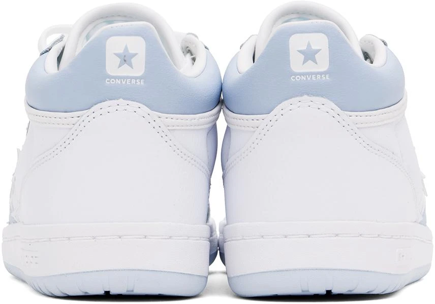 Converse White & Blue CONS Fastbreak Pro Leather & Nylon Sneakers 2