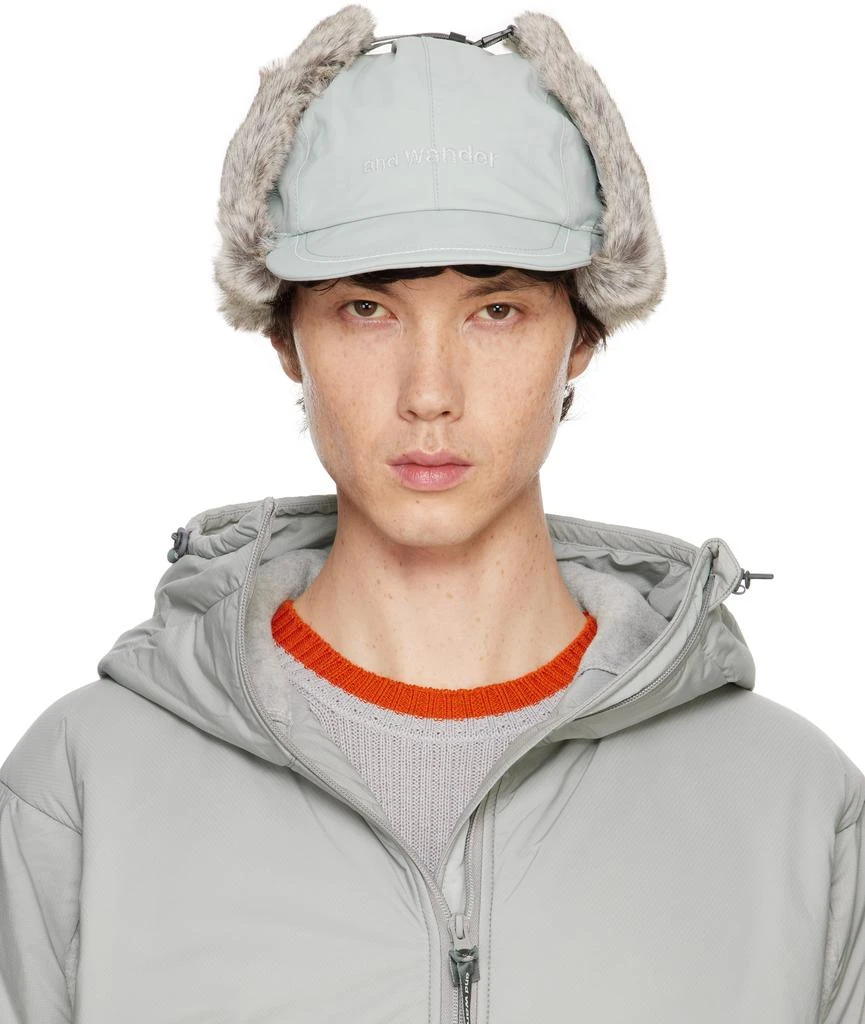 And Wander Gray CORDURA 3L Boa Cap 1