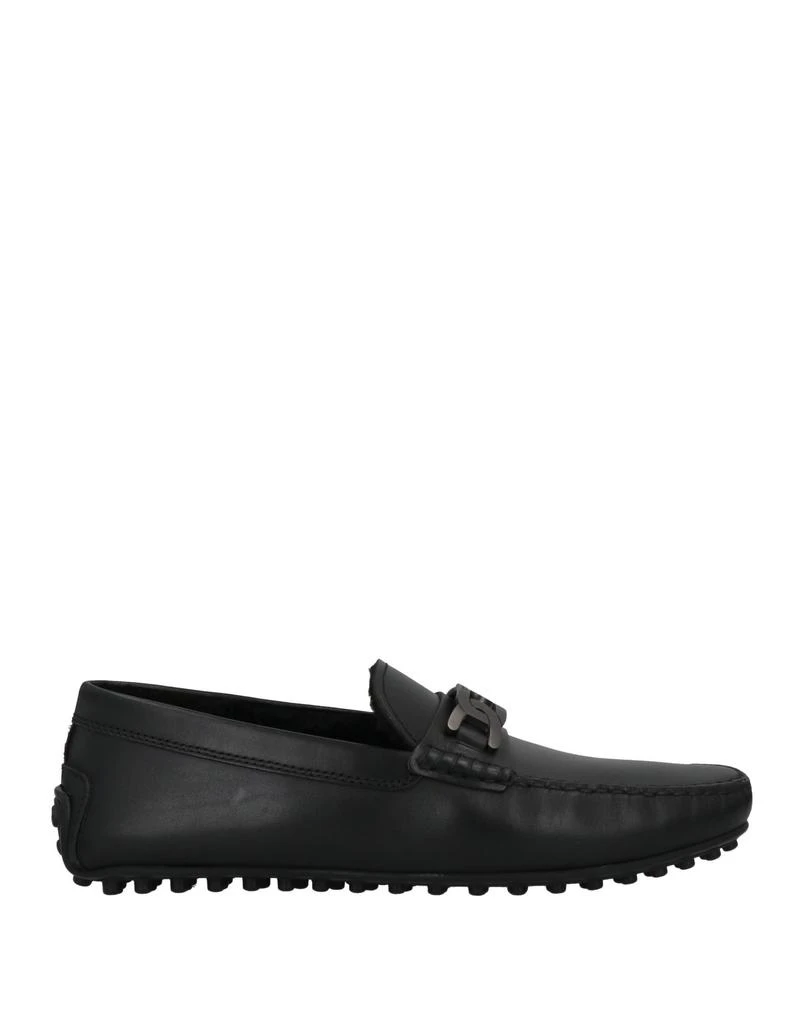 Shop Rounded Toe Loafers With Contrast Woven Trim And White 