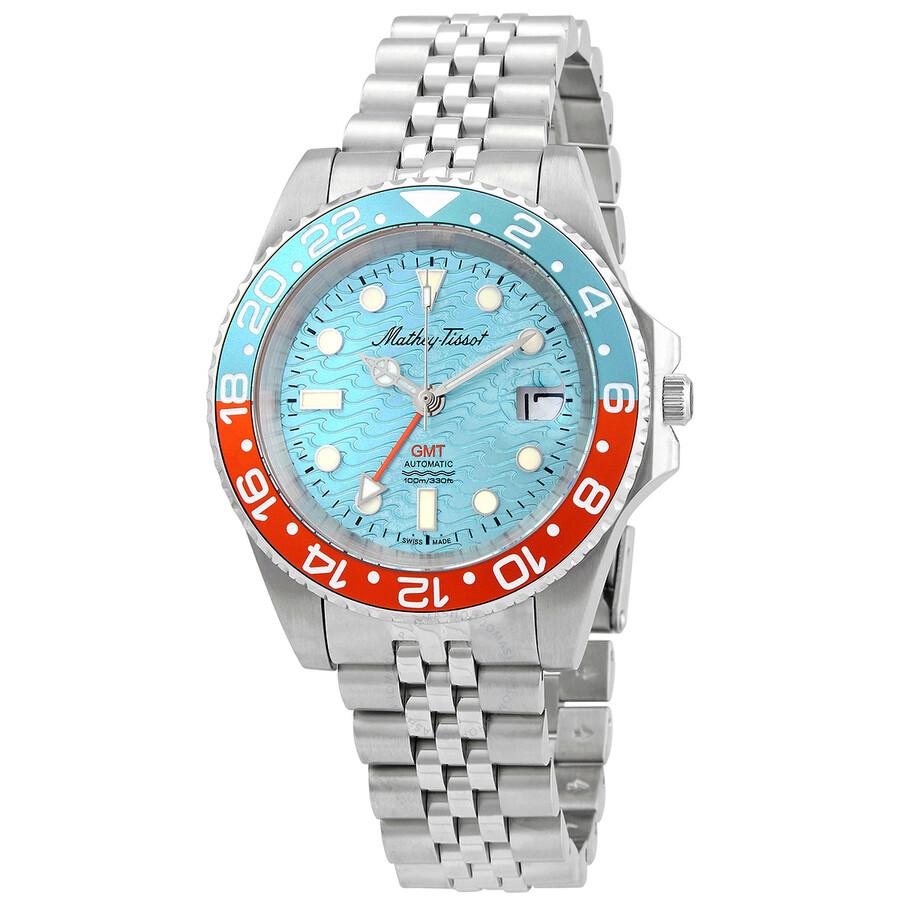 Mathey-Tissot GMT Automatic Blue Dial Men's Watch H903ATBO