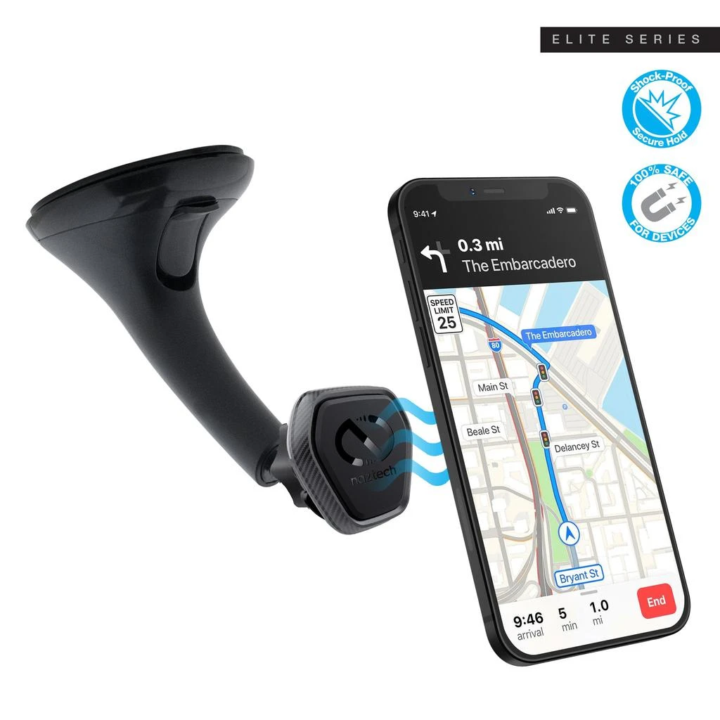 Naztech MagBuddy Elite Windshield Mount 1