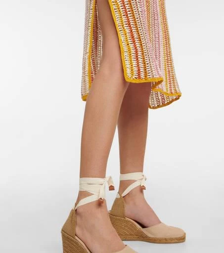 ANNA KOSTUROVA Ring halterneck crochet dress 5