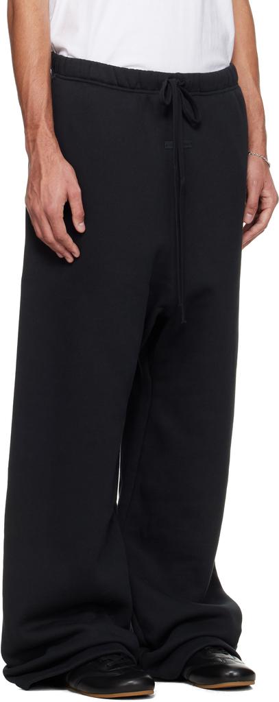 Essentials Black Holiday Lounge Sweatpants